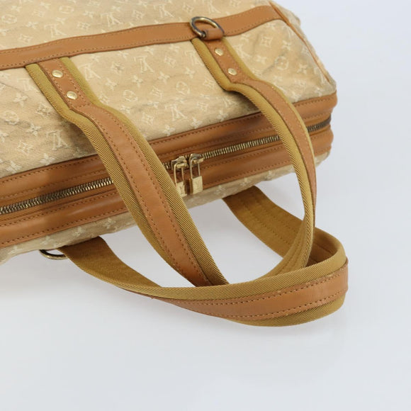 LOUIS VUITTON Monogram Mini Josephine GM Handtasche Beige M92310 LV Auth bs33498