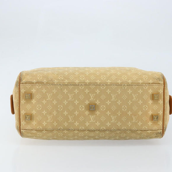 LOUIS VUITTON Monogram Mini Josephine GM Handtasche Beige M92310 LV Auth bs33498