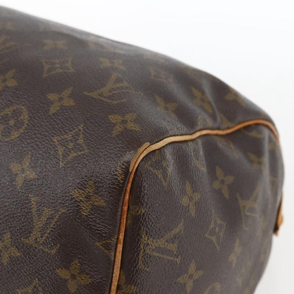LOUIS VUITTON Monogram Speedy 30 Hand Bag M41526 LV Auth bs33499