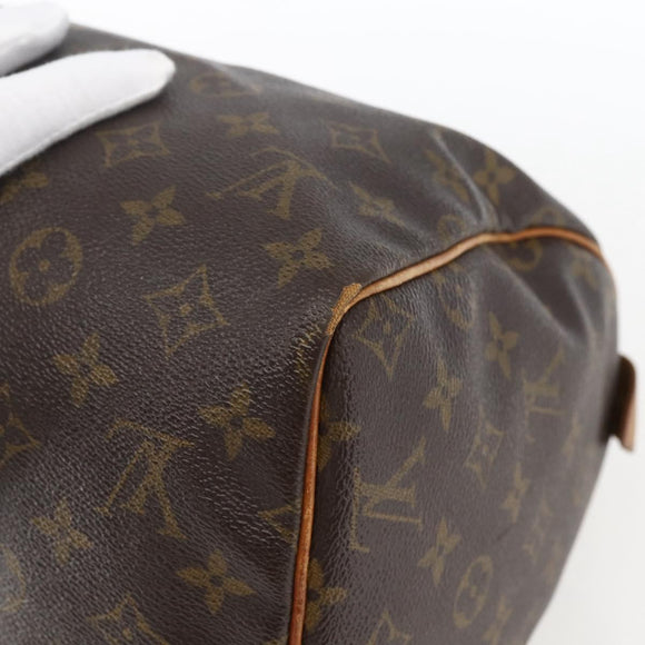 LOUIS VUITTON Monogram Speedy 30 Hand Bag M41526 LV Auth bs33499