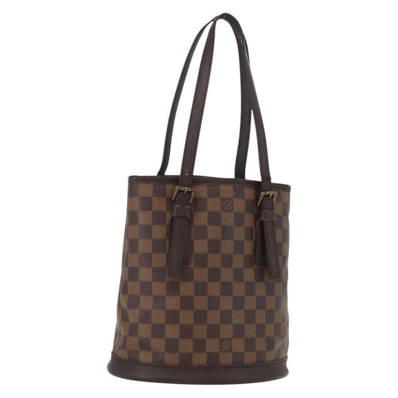 LOUIS VUITTON Damier Ebene Marais Umhängetasche N42240 LV Auth bs33501