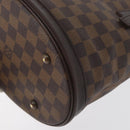 LOUIS VUITTON Damier Ebene Marais Umhängetasche N42240 LV Auth bs33501-19