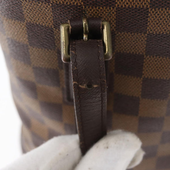 LOUIS VUITTON Damier Ebene Marais Umhängetasche N42240 LV Auth bs33501