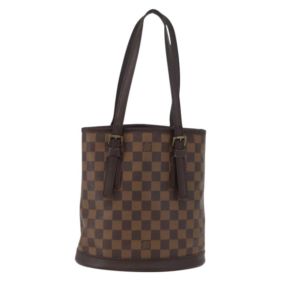 LOUIS VUITTON Damier Ebene Marais Umhängetasche N42240 LV Auth bs33501