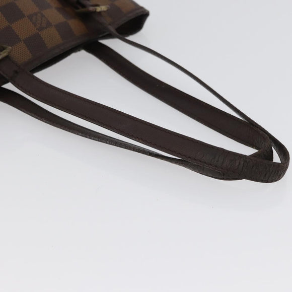 LOUIS VUITTON Damier Ebene Marais Umhängetasche N42240 LV Auth bs33501