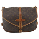 LOUIS VUITTON Monogram Saumur 30 Shoulder Bag M42256 LV Auth bs33502-2