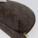 LOUIS VUITTON Monogram Trousse Demi Ronde Kosmetiktäschchen M47520 LV Auth bs33503-16