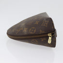 LOUIS VUITTON Monogram Trousse Demi Ronde Kosmetiktäschchen M47520 LV Auth bs33503-4