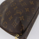 LOUIS VUITTON Monogram Trousse Demi Ronde Kosmetiktäschchen M47520 LV Auth bs33503-7