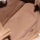 Burberrys Nova Check Shoulder Bag Canvas Beige Gold Auth bs33514-11