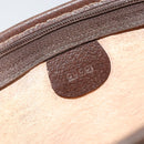 GUCCI GG Supreme Clutch Bag PVC Beige Gold 014 115 6063 4023 Auth bs33517-19