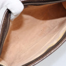 GUCCI GG Supreme Clutch Bag PVC Beige Gold 014 115 6063 4023 Auth bs33517-9