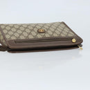 GUCCI GG Supreme Clutch Bag PVC Beige Gold 014 115 6063 4023 Auth bs33517-5