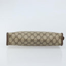 GUCCI GG Supreme Clutch Bag PVC Beige Gold 014 115 6063 4023 Auth bs33517-6