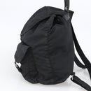 PRADA Backpack Nylon Silver Black Auth bs33518-4