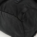 PRADA Backpack Nylon Silver Black Auth bs33519-16