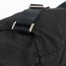 PRADA Backpack Nylon Silver Black Auth bs33519-18