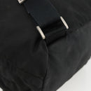 PRADA Backpack Nylon Silver Black Auth bs33519-19