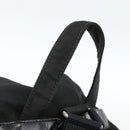 PRADA Backpack Nylon Silver Black Auth bs33519-7