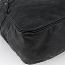 GUCCI GG Implementation Shoulder Bag PVC Black Silver 211107 Auth bs33520-11