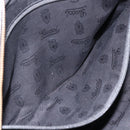 GUCCI GG Implementation Shoulder Bag PVC Black Silver 211107 Auth bs33520-20