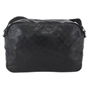 GUCCI GG Implementation Shoulder Bag PVC Black Silver 211107 Auth bs33520-3