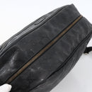 GUCCI GG Implementation Shoulder Bag PVC Black Silver 211107 Auth bs33520-6