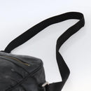 GUCCI GG Implementation Shoulder Bag PVC Black Silver 211107 Auth bs33520-8
