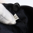 PRADA Chain Shoulder Bag Nylon Navy Gold Auth bs33521-12
