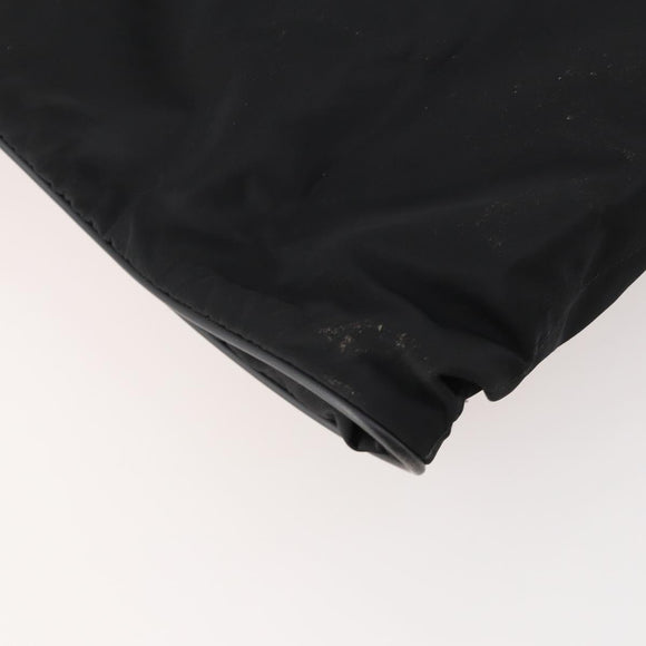 PRADA Kleiderschutzhülle Nylon Schwarz Silber Auth bs33522