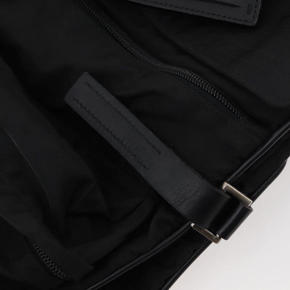 PRADA Kleiderschutzhülle Nylon Schwarz Silber Auth bs33522