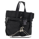 PRADA Kleiderschutzhülle Nylon Schwarz Silber Auth bs33522-1