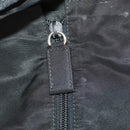 PRADA Kleiderschutzhülle Nylon Schwarz Silber Auth bs33522-23