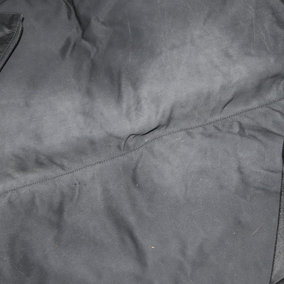 PRADA Kleiderschutzhülle Nylon Schwarz Silber Auth bs33522