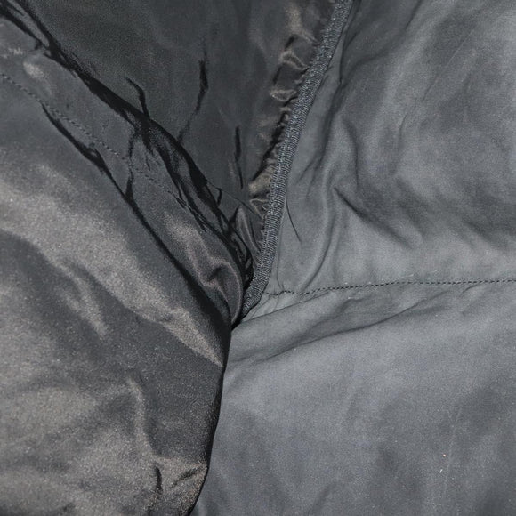 PRADA Kleiderschutzhülle Nylon Schwarz Silber Auth bs33522