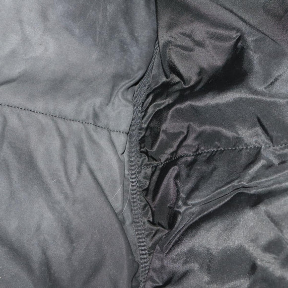 PRADA Kleiderschutzhülle Nylon Schwarz Silber Auth bs33522