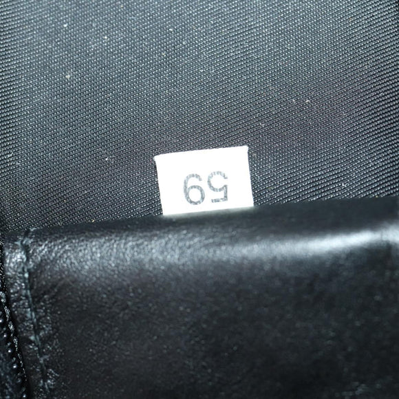 PRADA Kleiderschutzhülle Nylon Schwarz Silber Auth bs33522