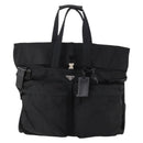PRADA Kleiderschutzhülle Nylon Schwarz Silber Auth bs33522-13