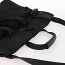 PRADA Kleiderschutzhülle Nylon Schwarz Silber Auth bs33522-6