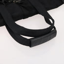 PRADA Kleiderschutzhülle Nylon Schwarz Silber Auth bs33522-8