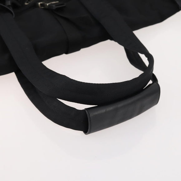 PRADA Kleiderschutzhülle Nylon Schwarz Silber Auth bs33522