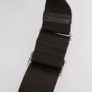PRADA Shoulder Bag Nylon Silver Khaki Auth bs33524-8