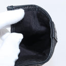 HERMES Gloves Leather Black Auth bs33528-20