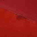 HERMES Day Planner Cover Leather Red Silver Auth bs33529-9