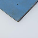 HERMES Day Planner Cover Leather Light Blue Auth bs33531-17