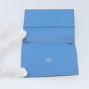HERMES Day Planner Cover Leather Light Blue Auth bs33531-8