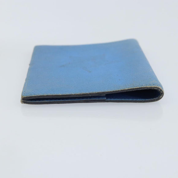HERMES Day Planner Cover Leather Light Blue Auth bs33531