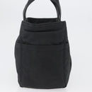 HERMES Acape Luco PM Hand Bag Nylon Black Auth bs33535-4