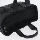 HERMES Acape Luco PM Hand Bag Nylon Black Auth bs33535-6