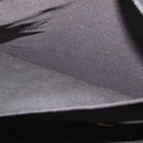 HERMES Her Line Tote MM Hand Bag Canvas Gray Silver Auth bs33537-20